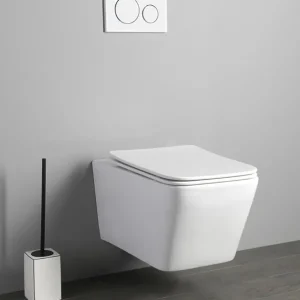 Sapho Porto randloos toilet zonder bidetsproeier wit Flitsaanbieding