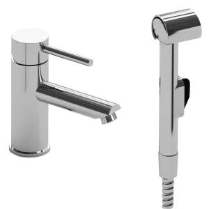 Goedkoop Sapho Rhapsody wastafelkraan met bidetsproeier chroom