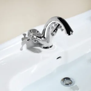 Hete Deal Sapho Antea 1-gats wastafelkraan 12cm met pop-up waste chroom