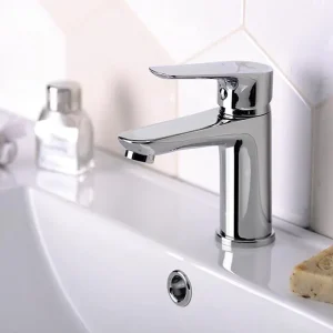 Snelle Levering Aqualine Lotta wastafelkraan chroom