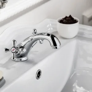 Aqualine Victoria wastafelkraan chroom Beperkt Aanbod