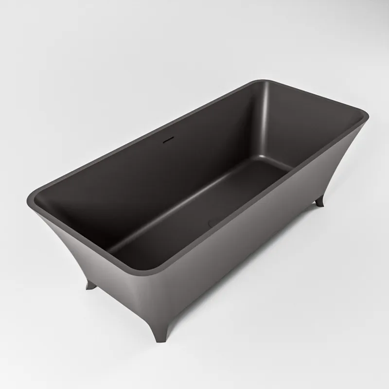 Laatste Versie Mondiaz Lundy vrijstaand bad 170x75cm kleur dark grey