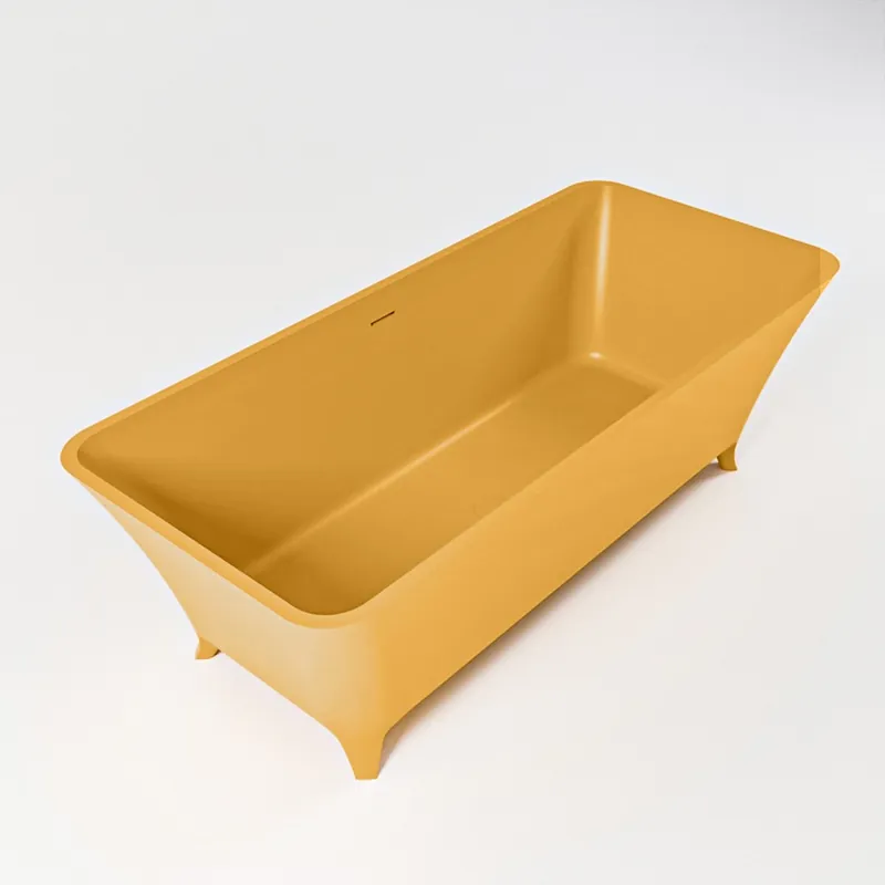 Direct Beschikbaar Mondiaz Lundy vrijstaand bad 170x75cm kleur ocher