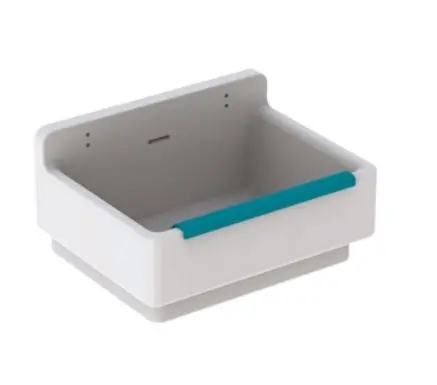 Beperkt Aanbod Geberit 300 Basic uitstortgootsteen 61x45cm wit