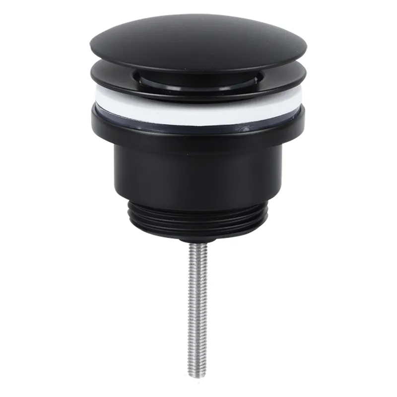 Nieuw Differnz afvoerplug pop up design mat zwart