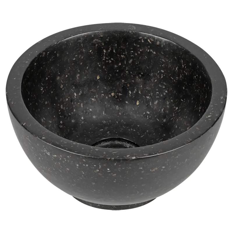 Differnz Ruz waskom 23x12cm zwart Nieuw Model