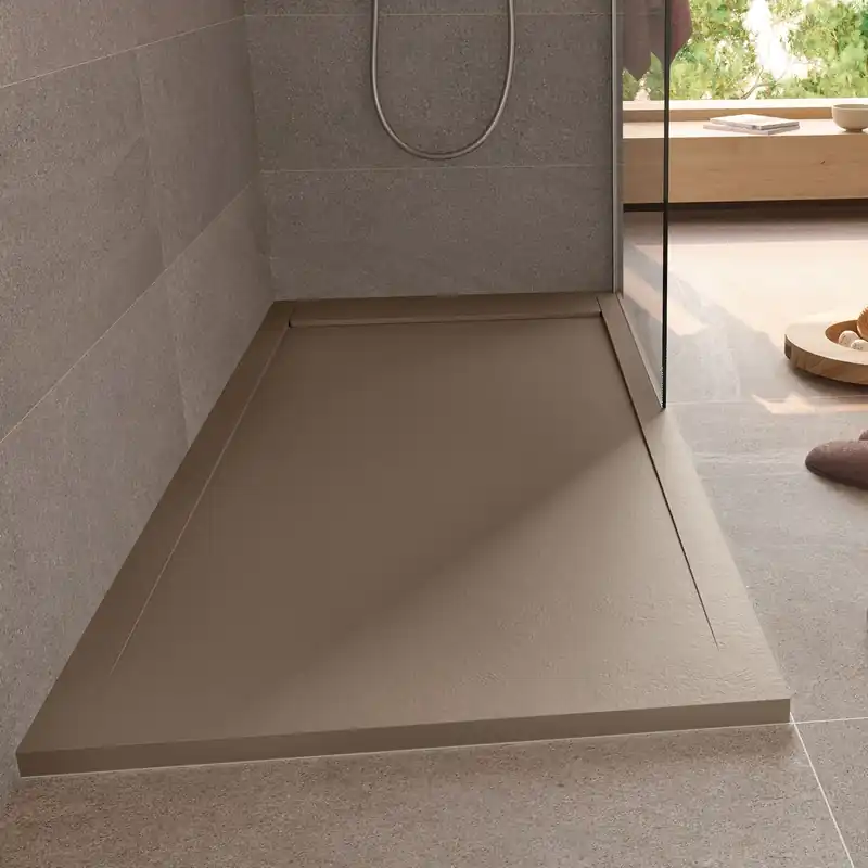 Lage Prijs Muebles Pompei douchebak 80x170cm taupe