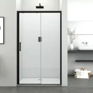 Nieuw Model Badstuber Elite schuifdeur 100x195cm met soft-close systeem matzwart