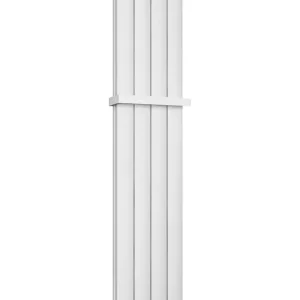 Uitverkoop Eastbrook Guardia handdoekbeugel verticale radiator 28cm mat wit