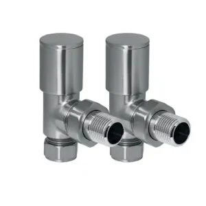 SSI Design radiatorkraan haaks RVS gepolijst Lage Kosten