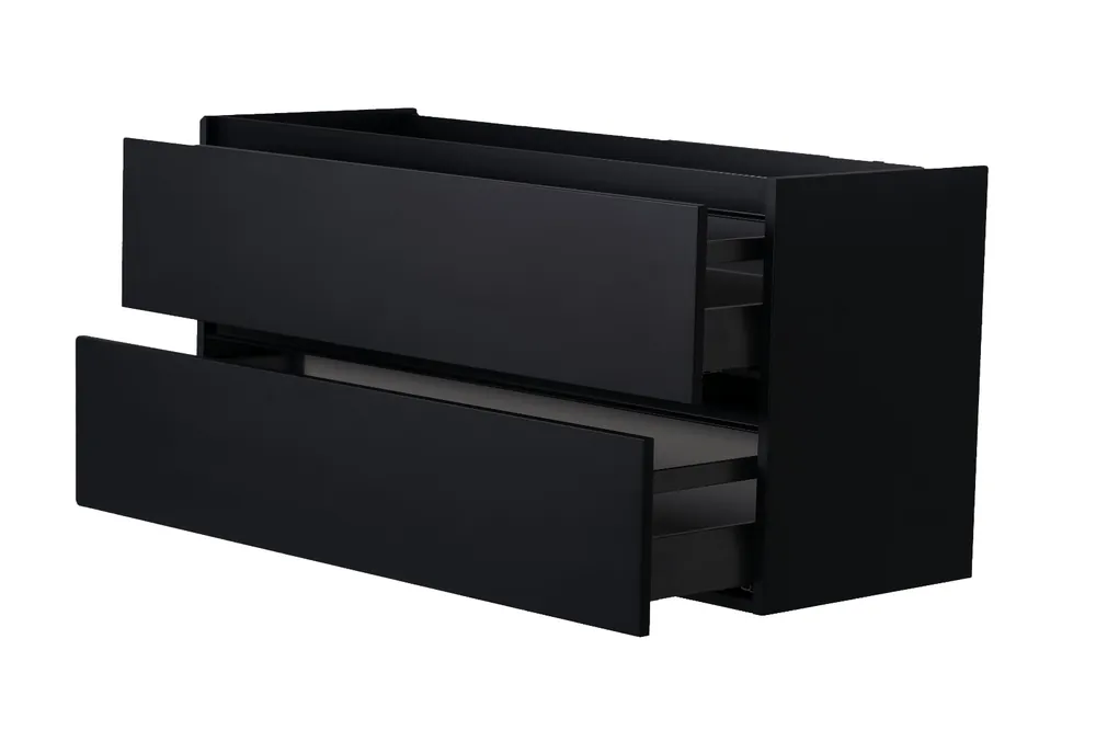 Koop Online Mueller City onderkast 100cm mat zwart