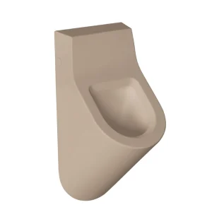 Nu Kopen Salenzi Hung urinoir achterinlaat mat taupe met ophangset en sifon