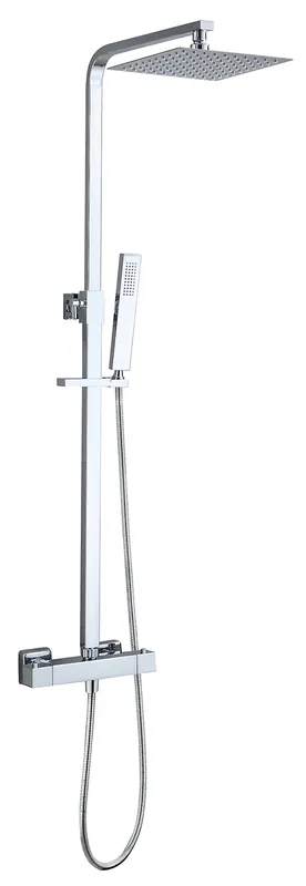 Mueller Straw regendouche opbouw met staaf handdouche chroom Koop Online