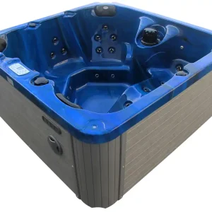Badstuber Palma outdoor whirlpool 5-persoons blauw Korting