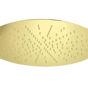 Bellezza Bagno Clip On inbouw hoofddouche 34cm goud Op = Op