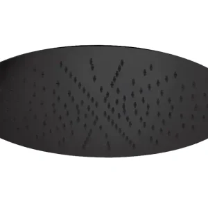 Bellezza Bagno Clip On inbouw hoofddouche 44cm matzwart Bulkbestelling