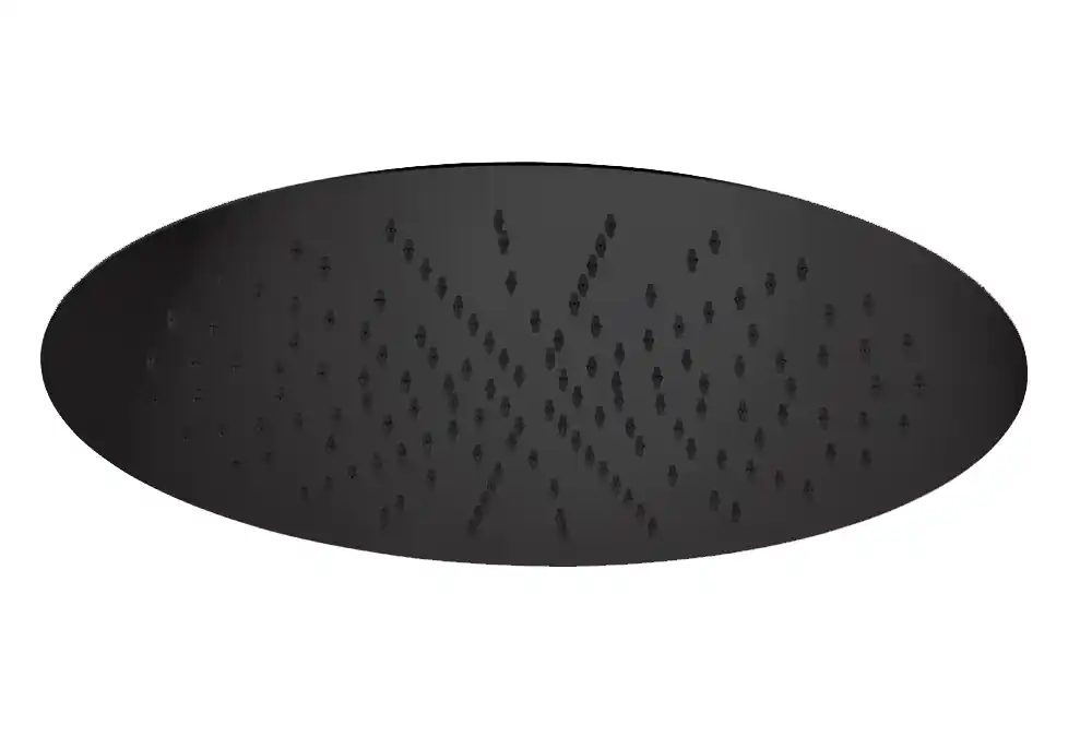 Bellezza Bagno Clip On inbouw hoofddouche 44cm matzwart Bulkbestelling