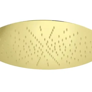Bellezza Bagno Clip On inbouw hoofddouche 44cm goud Dagaanbieding