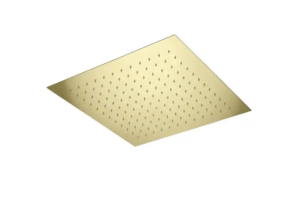Bellezza Bagno Clip On inbouw hoofddouche 44x44cm goud Luxe