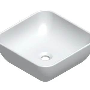 Meest Verkocht Sanicare Quattro keramische waskom 40x40cm wit