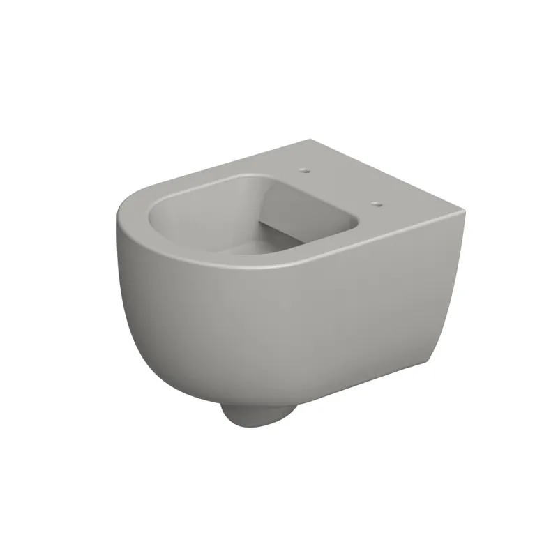 Bulkbestelling Xenz Gio randloos toilet 52cm met vortexspoeling grijs mat