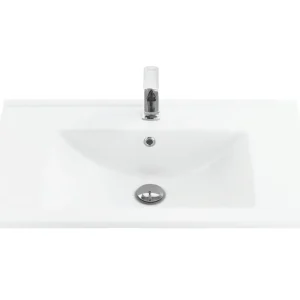 Sanicare Q7 keramische wastafel 75x45cm wit Plaats Bestelling