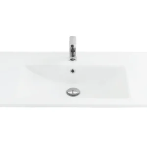 Aanbieding Sanicare Q7 keramische wastafel 85x45cm wit