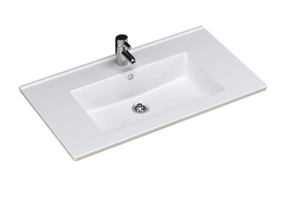 Sanicare Q10 keramische wastafel 80x45cm wit Koop Online