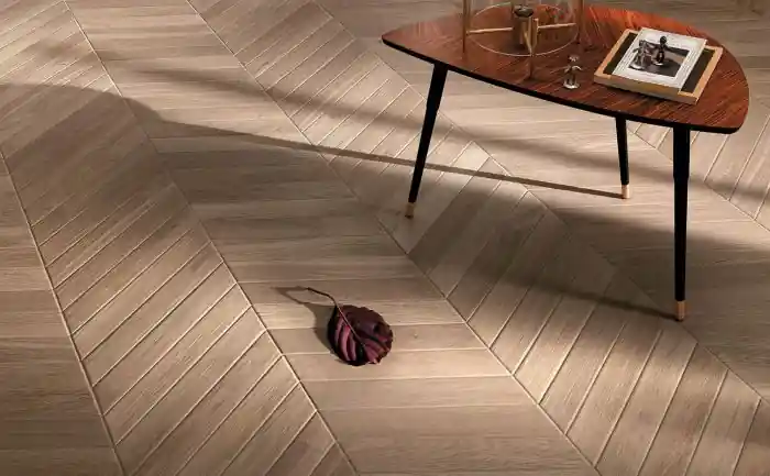 Jabo Fapnest keramisch parket oak chevron 7.5x45 Gereduceerde Prijs