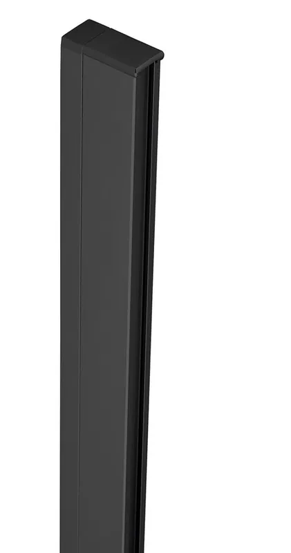 Bestseller Polysan Zoom Line Black verlengprofiel voor vast wandprofiel 15mm