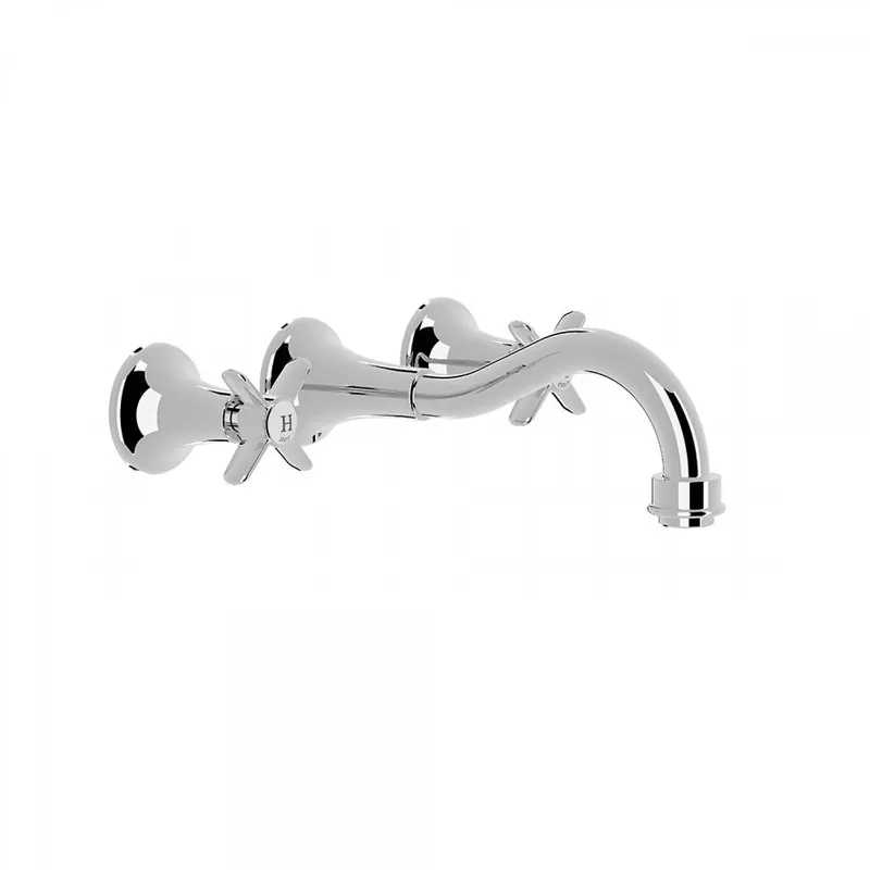 Tres Clasic inbouw wastafelkraan 21cm chroom Direct Beschikbaar