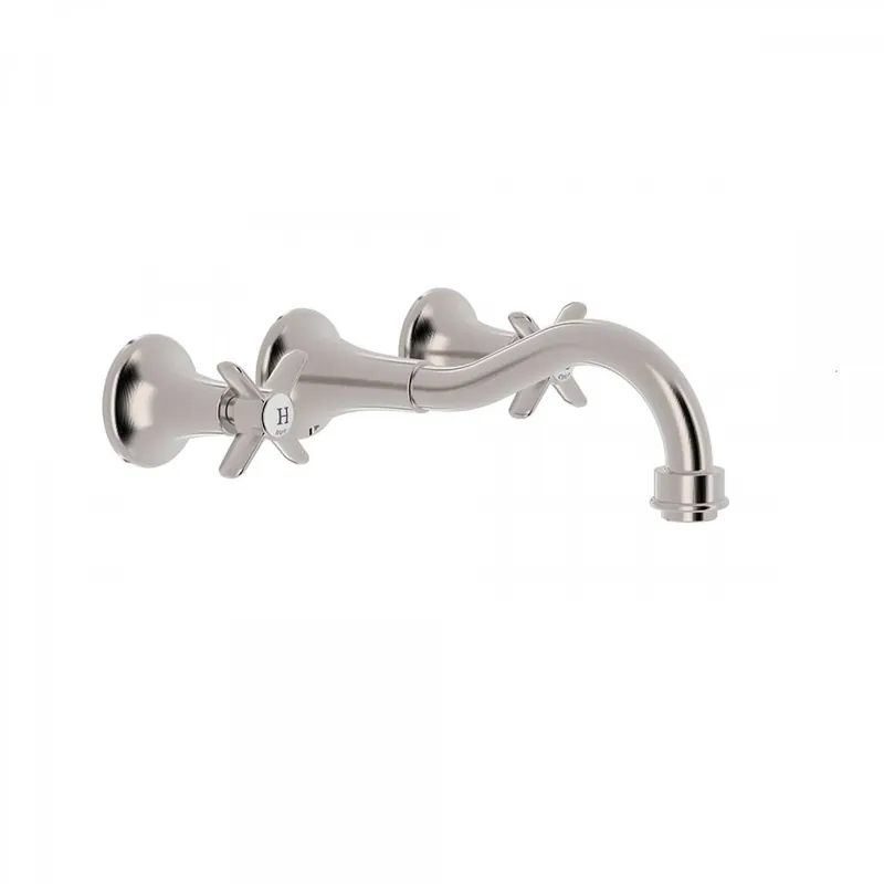 Tres Clasic inbouw wastafelkraan 21cm geborsteld staal Beste Prijs