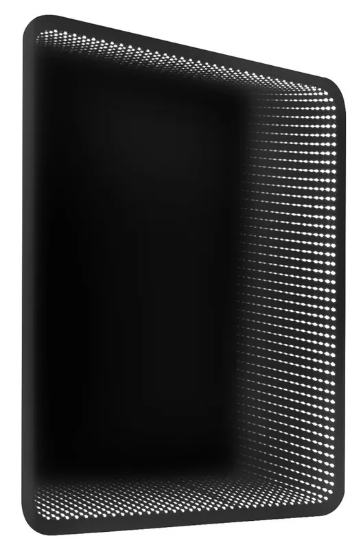 Sapho Space spiegel met 3d infinity effect 65x80cm Origineel