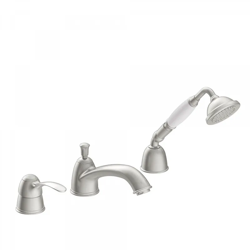 Dagaanbieding Tres Clasic 3-gats badrand mengkraan geborsteld staal
