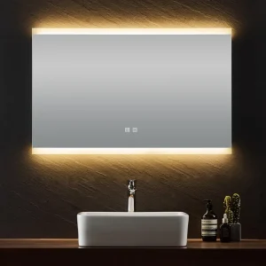 Koop Vandaag B-Stone Incluso spiegel met LED-verlichting en spiegelverwarming 100x70cm