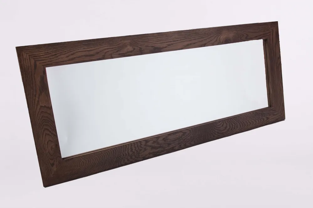 Merkproduct B-Stone Wood spiegel met donker eiken omlijsting 120x50cm