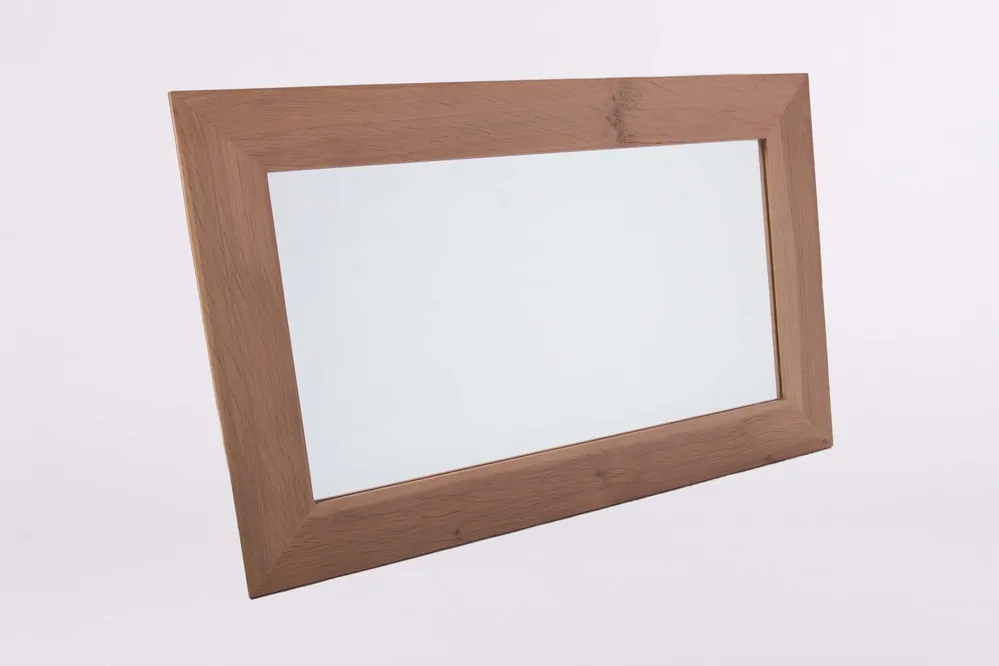 B-Stone Wood spiegel met eiken omlijsting naturel 80x50cm Snelle Levering