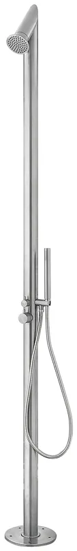 Mueller Sea buitendouche met handdouche 232cm RVS Exclusieve Aanbieding