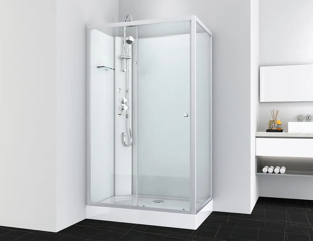 Badstuber Viva complete douchecabine rechthoek 120x80x225cm Dagaanbieding