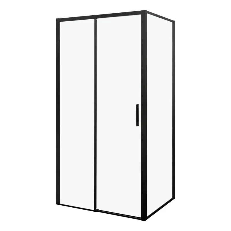 Kerra Silves douchecabine 100x80cm zwart Topkwaliteit