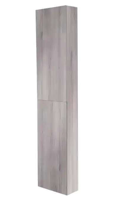 Origineel Best Design Blanco hoge kolomkast 180x35x30cm grijs eiken