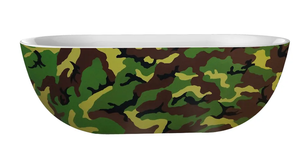 Beperkt Aanbod Best Design Camouflage vrijstaand bad 180x86x60cm