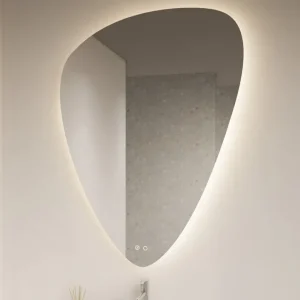 Gratis Verzending Gliss Design Frenzy spiegel met LED-verlichting en verwarming 100x75cm