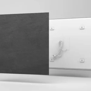Ecosun CR300 keramisch infrarood paneel basalt zwart 60x60cm 300W Luxe