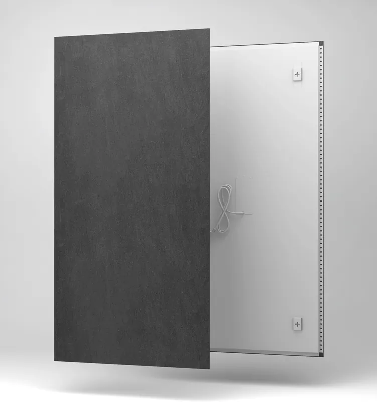 Ecosun CR700 keramisch infrarood paneel basalt zwart 120x60cm 700W Shop Nu