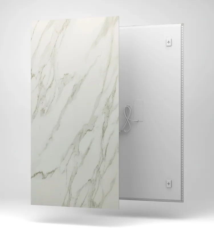 Ecosun CR700 keramisch infrarood paneel marmer 120x60cm 700W Uitverkoop