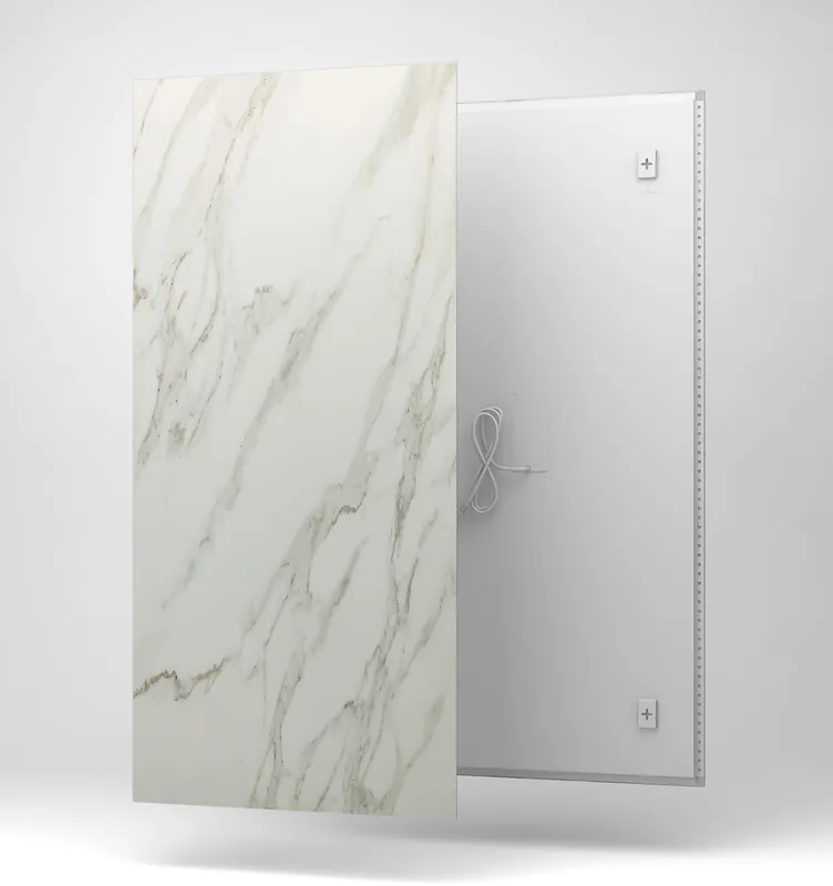 Ecosun CR1050 keramisch infrarood paneel marmer 150x70cm 1050W Uitverkoop