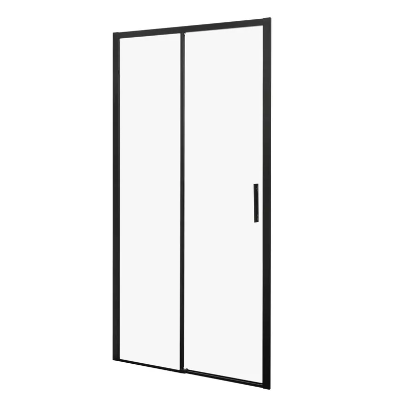 Exclusief Kerra Silves douchedeur 100x190cm zwart