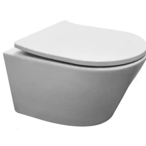 Laatste Kans Mueller Afesta Junior wit randloos toilet inclusief dunne softclose zitting