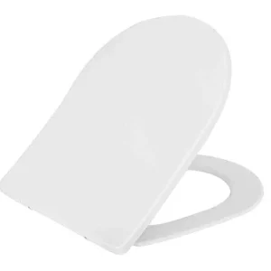 Mueller Afesta dunne softclose toiletzitting voor 47cm wandcloset wit Laatste Kans